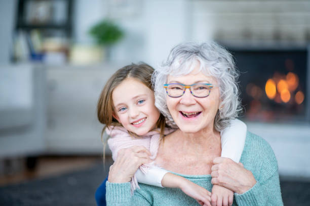 istock Grandma And Granddaughter Laughing 1090951958