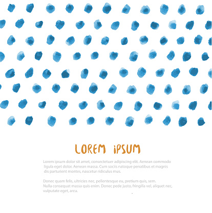 Dptted Ink Texture Design Template With Ink Dots Texture And Place For Your Text Stock ...