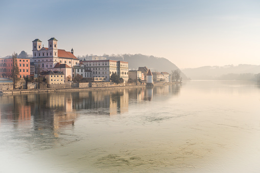 morning fog in Passau