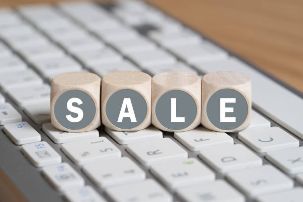 istock cubes forming the word sale on a computer keyboard 1090966986