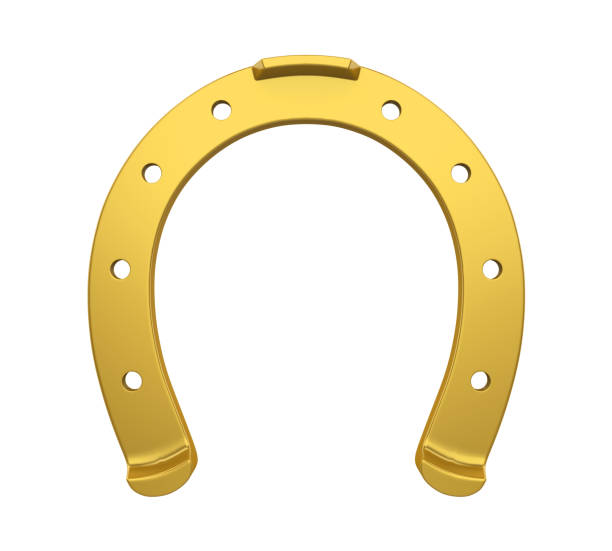 istock Golden Horseshoe Isolated 1090972462