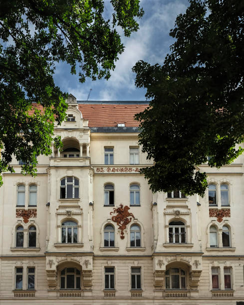 istock Facade of an old building in Vienna. 1090972524