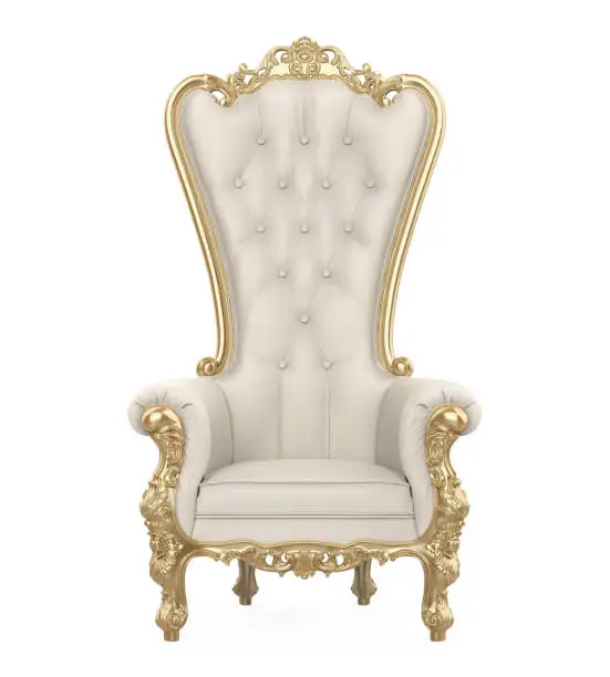 Photo of Throne Chair Isolated