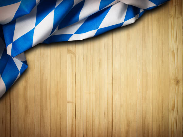 istock bavarian tablecloth on a wooden background 1090974898