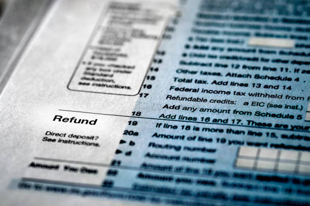 istock Individual Income Taxes Forms 1090985532