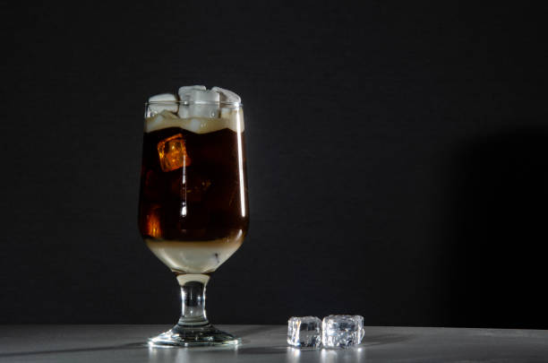 istock Iced coffee in a glass beaker 1090988778
