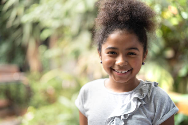istock Afro child smiling portrait 1090990706