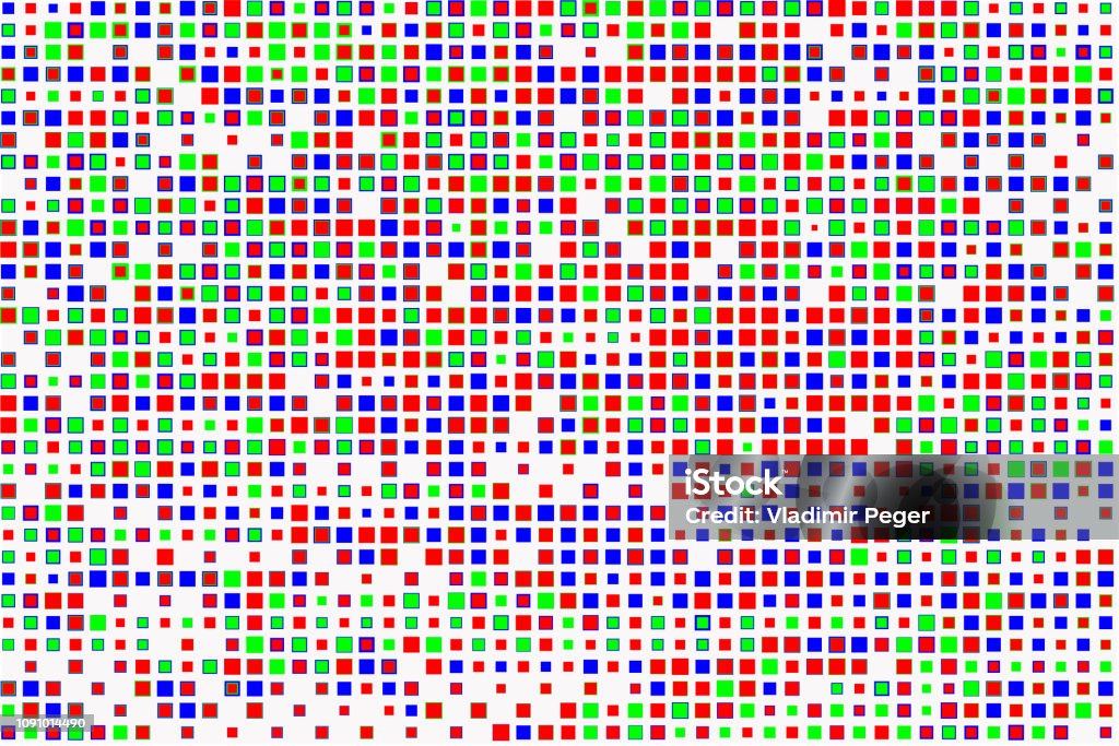 Colored Halftone Pattern Abstract Color Halftone Pattern Stock Illustration - Download Image Now ...