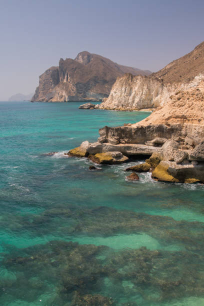 istock Landscape from the vantage point Al Mughsayl. Oman. 1091043980