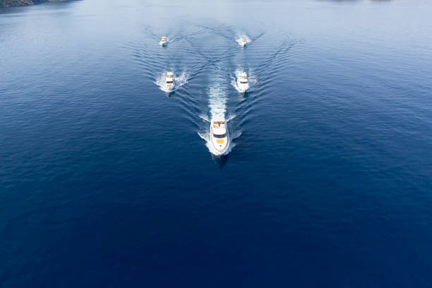 istock Luxury Yachts on the sea 1091045812