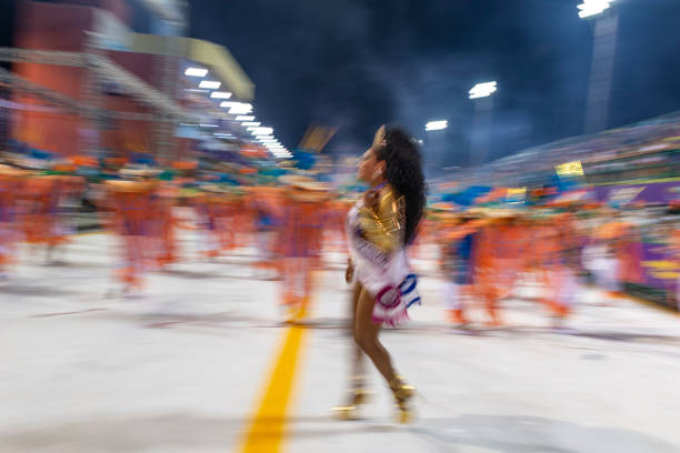carnival - brazil - sambadrome imagens e fotografias de stock