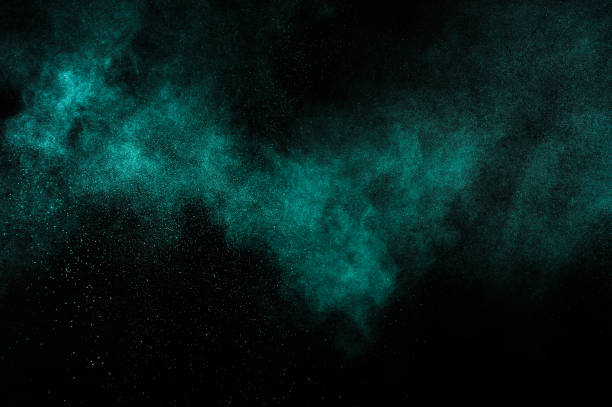 istock Abstract aquamarine  paint  Holi. 1091058216