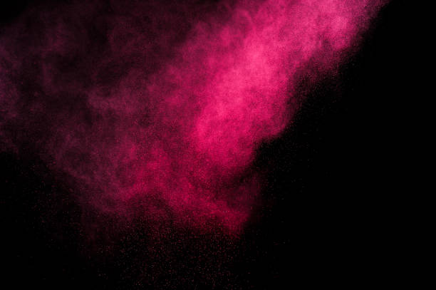 istock Abstract red and pink paint Holi. 1091058262
