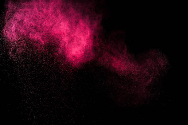 istock Abstract red and pink paint Holi. 1091058322