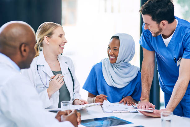 istock Their meetings are always positive 1091087046