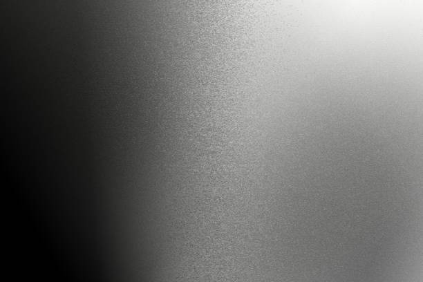 istock Texture of rough gray metallic wall in dark room, abstract background 1091106882