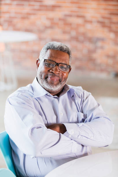 istock Senior African-American businessman, confident 1091124486