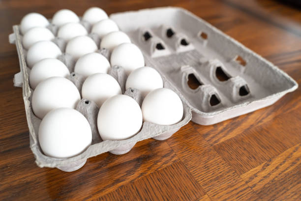 istock Tray of eggs to be prepared for breakfast 1091153084