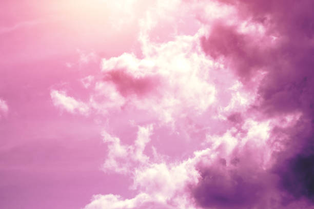 istock Creative background, pink, fluffy, vanilla clouds. The concept of lightness, magic, magic, fairy tale, good. Background for cards, flyers. 1091167890