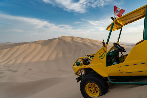 istock Beach buggy on sand dunes in Huacachina, Peru 1091169662
