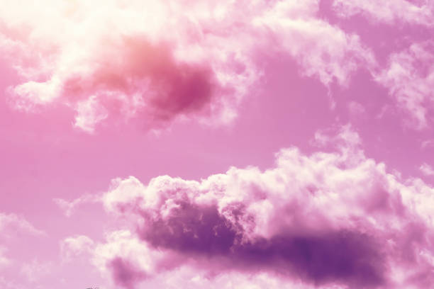 istock Creative background, pink, fluffy, vanilla clouds. The concept of lightness, magic, fairy tale, good. Background for cards, flyers. 1091170068