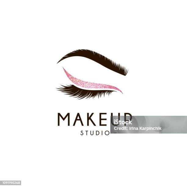 Vector Design Element For Beauty Salon Lash And Brow Stock Illustration - Download Image Now