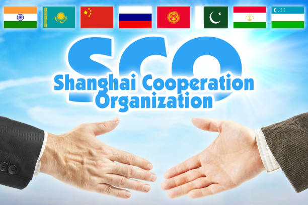 SCO, The Shanghai cooperation organization. Economic union of some countries of Asia SCO, The Shanghai cooperation organization. Economic union of some countries of Asia shanghai cooperation organization stock pictures, royalty-free photos & images