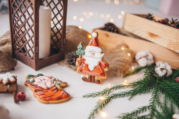 istock Christmas gingerbread. Cooking. 1091201960