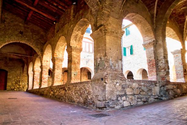 istock Inside view Suvereto Cloister 1091224178