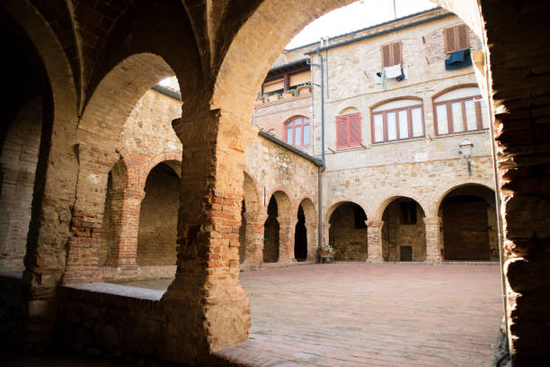 istock Inside view Suvereto Cloister 1091224182