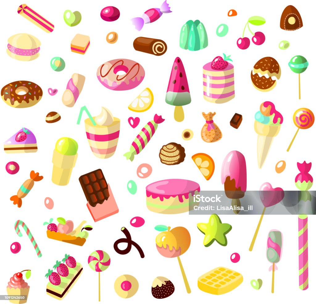 Ilustración de Dibujos Animados Dulce Candy Set Colección De Dulces Estilo De Dibujos Animados Jalea Dulces Tortas Dulce Donut Y Mermelada Enorme Conjunto De Historieta Doodle Forma Caramelos Y Dulces Lollipop Algodón Ilustración de Dibujos Animados Dulce Candy Set Colección De Dulces Estilo De Dibujos Animados Jalea Dulces Tortas Dulce Donut Y Mermelada Enorme Conjunto De Historieta Doodle Forma Caramelos Y Dulces Lollipop Algodón