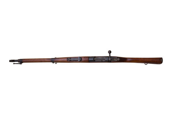 istock Steyr M1895 Rifle Also Known as Steyr-Mannlicher M95 Straight Pull Rifle Isolated On White Background 1091247554