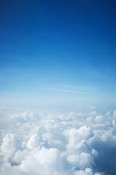 Photo of Flight above beautiful clouds