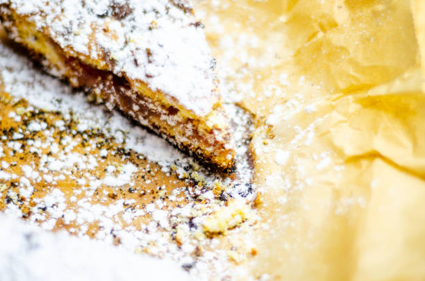 istock closeup on a crumb cake stuffed with strawberry marmalade 1091270664