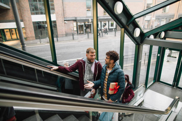 istock Two Males out Shopping 1091281144