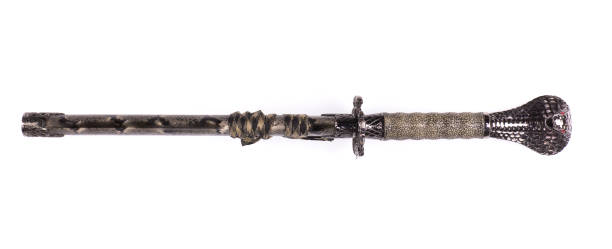 istock sword with a snake,Fantasy  sword 1091298000