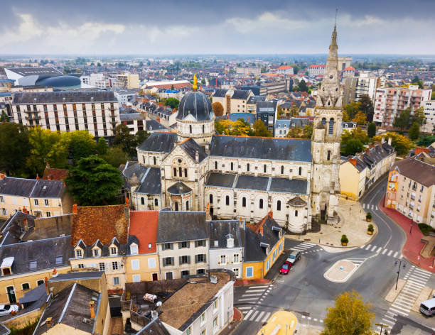 istock Aerial view of Chateauroux 1091317830