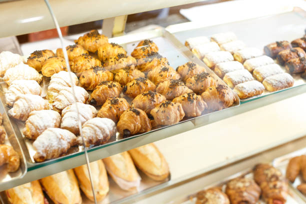 istock Various baked sweet cookies on bakery showcase 1091319402