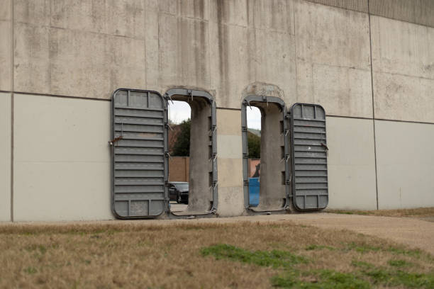 istock Flood Wall Entrance 1091328346
