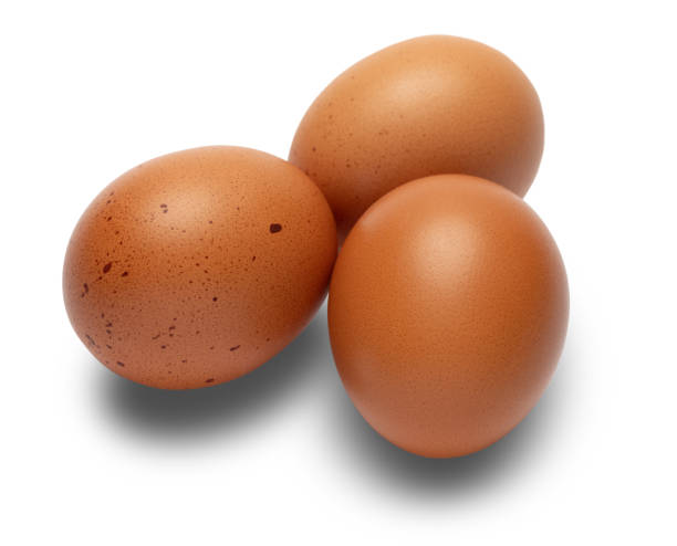 istock brown chicken eggs closeup isolated on white background 1091336220