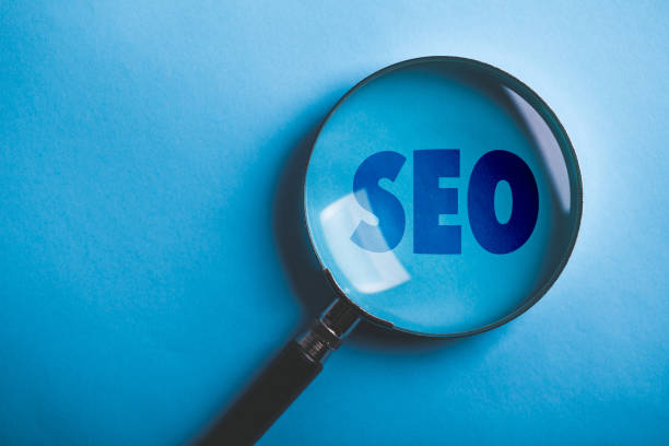 istock SEO Magnifying Glass On Blue 1091340696