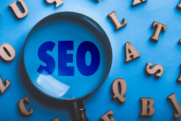istock SEO Magnifying Glass On Blue 1091342236