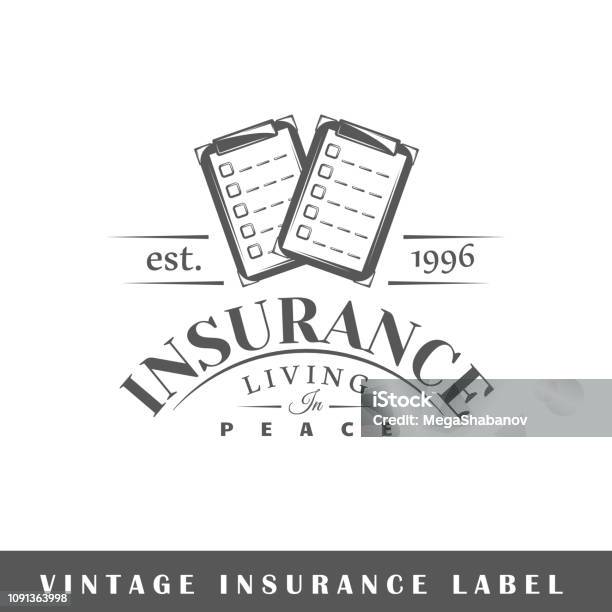 Video Insurance Label Insurance Label Stock Illustration - Download Image Now - Abstract, Art ...