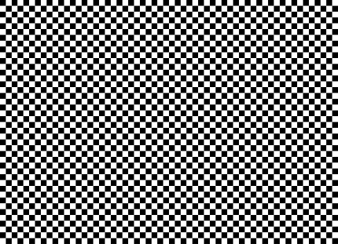Seamless background pattern - Chess board - black and white wallpaper - vector Illustration