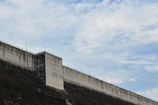 istock Khun Dan Prakarn Chon huge concrete dam in Thailand 1091375066