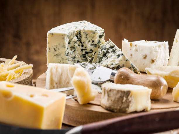 istock Variety of cheeses. 1091388636