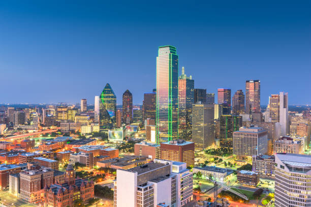 istock Dallas, Texas, USA skyline over Dealey Plaza 1091391226