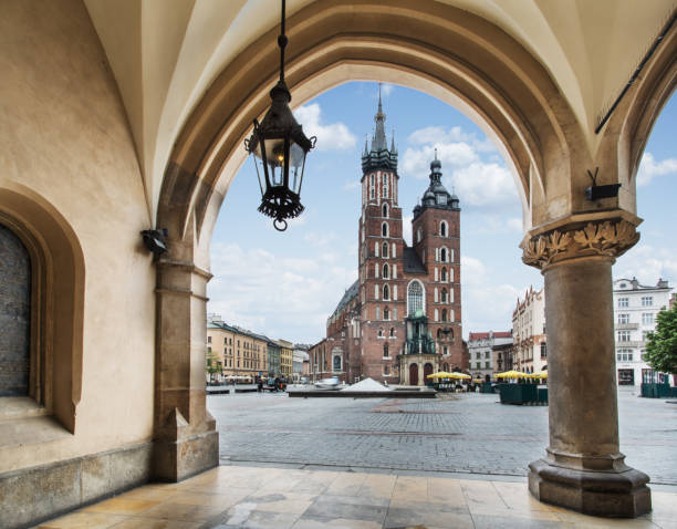 istock Saint Mary Basilica and Main Square. 1091398528