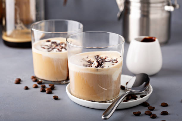 istock Coffee affogato with vanilla ice cream 1091401534