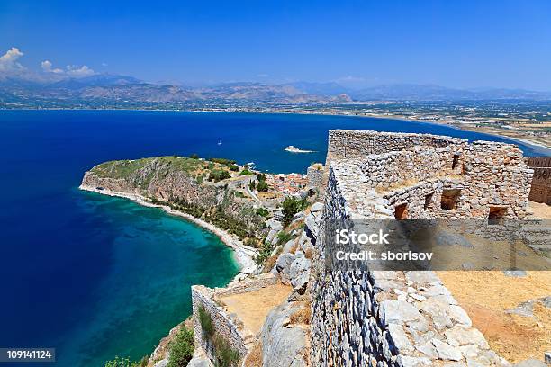 Palamidi Castillo Foto de stock y más banco de imágenes de Návplion - Návplion, Castillo - Estructura de edificio, Grecia - Europa del sur